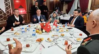 Kars'ta Şehit Aileleri ve Gaziler İçin İftar Programı Düzenlendi