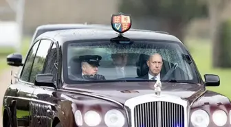 Rus medyasının öldüğünü iddia ettiği Kral Charles, Windsor Kalesi'nden ayrılırken görüldü