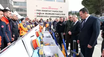 Amasya'da AFAD ekiplerine yeni teknik ekipmanlar teslim edildi