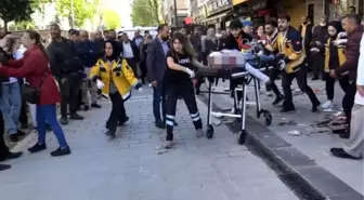 Yıkımı yapılan binanın içinden evsiz çıktı