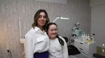 Tokat'ta Down Sendromlu Çocuklara ve Annelerine Ücretsiz Cilt Bakımı