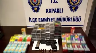 Kapaklı'da Kaçak Sigara Operasyonu: 2 Adrese Baskın