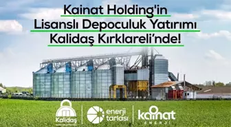 Kainat Holding, Lisanslı Depoculuk Alanında Büyük Yatırım Yapacak