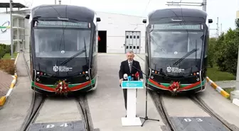Kocaeli Büyükşehir Belediyesi 10 Yeni Tramvayı Hizmete Aldı