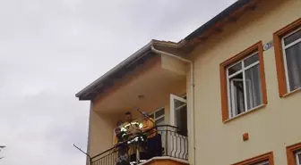 Kütahya'da çıkan yangın itfaiye ekiplerince söndürüldü