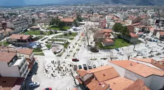 Konya Büyükşehir Belediyesi ile Seydişehir Belediyesi'nin Tarihi Merkez Seyyid Harun Veli Çevre Düzenlemesi'nin ikinci etabı açıldı