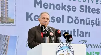 Talas'ta Menekşe Siteleri Kentsel Dönüşüm Konutları'nın Temeli Atıldı