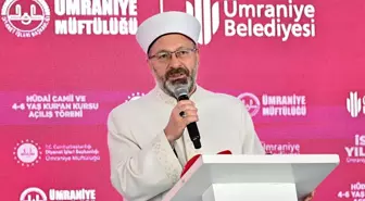 Ümraniye'de Hüdayi Camii ve Kur'an Kursu açıldı