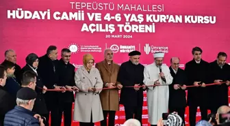 Ümraniye'de Hüdayi Camii ve 4-6 yaş Kur'an Kursu açıldı