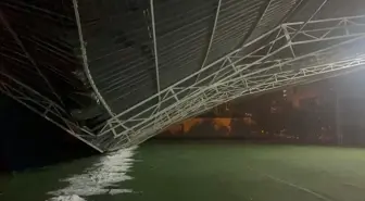 Kozan'da aniden bastıran dolu hayatı olumsuz etkiledi