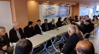 AK Parti Antalya Milletvekili Kemal Çelik Elmalı'da ziyaretlerde bulundu