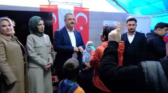 AK Parti Diyarbakır Büyükşehir Belediye Başkan Adayı Mehmet Halis Bilden, Depremzedeleri Ziyaret Etti