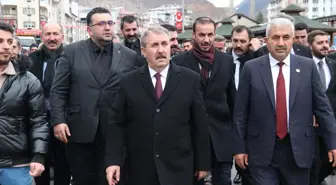 BBP Genel Başkanı Mustafa Destici, Anayasa Mahkemesi Başkanı Kadir Özkaya'yı tebrik etti