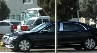 Cumhurbaşkanı Erdoğan, Kilis'e gitmek üzere Gaziantep Havalimanı'na indi