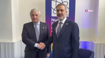 Dışişleri Bakanı Fidan, İtalyan mevkidaşı Tajani ile görüştü