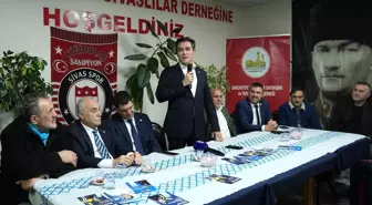 İYİ Parti İstanbul Büyükşehir Belediye Başkan Adayı Buğra Kavuncu Sancaktepe'de Ziyaretlerde Bulundu