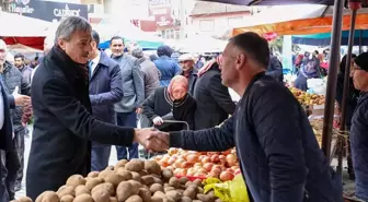 Yusuf Alemdar, Pamukova'da ziyaretlerde bulundu