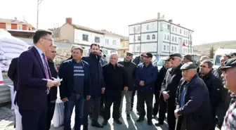 Eskişehir'de Nohut Üretmezsek Olmaz Projesi kapsamında çiftçilere nohut tohumu desteği verildi