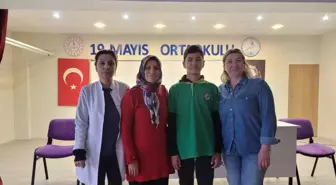 Tekkeköy 19 Mayıs Ortaokulu, Sıfır Atık Yarışması'nda il birincisi oldu