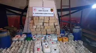 Ağrı'da yapılan operasyonda 4200 litre sahte şampuan ele geçirildi