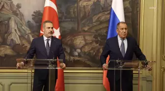 Dışişleri Bakanı Hakan Fidan, Rusya Dışişleri Bakanı Lavrov ile Görüştü