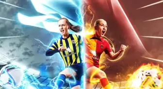 Fenerbahçe ve Galatasaray Kadın Futbol Takımları Arasında Derbi Heyecanı