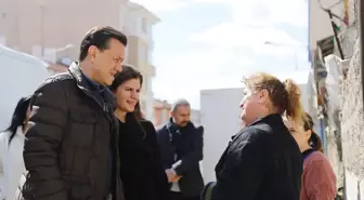 AK Parti Eskişehir Büyükşehir Belediye Başkan Adayı Nebi Hatipoğlu, Çamlıca Mahallesi'nde Esnaf ve Vatandaşlarla Buluştu