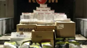 Tekirdağ'da Kaçak Sigara Operasyonu: Binlerce Malzeme Ele Geçirildi, 4 Kişi Hakkında İşlem Yapıldı