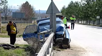 Tavşanlı'da trafik kazası: 1 yaralı