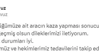 TEM Otoyolu'nda kaza yapan trafik polislerinin sağlık durumu iyi