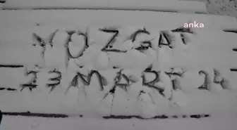 Yozgat'ta Kar Yağışı: Sürücüler ve Çiftçiler Uyarıldı
