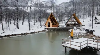 Rize, Trabzon ve Artvin Yaylaları Karla Kaplandı