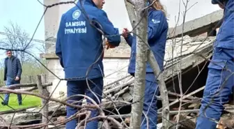 Samsun'da Yeni Yapılan Balkon Çöktü, Bir Kişi Hayatını Kaybetti