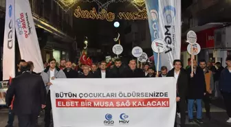 Trabzon'da Filistin'e Destek Yürüyüşü Gerçekleştirildi