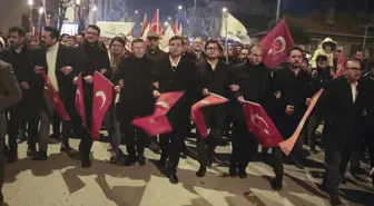 Uşak'ta AK Parti İl Başkanlığı tarafından 'Büyük Yürüyüş' düzenlendi