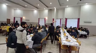 Bolu'nun Yeniçağa ilçesinde sanayi ve çarşı esnafı iftarda bir araya geldi