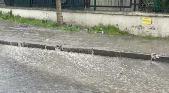 Çorlu'da Sağanak Yağış: Trafikte Aksama Yaşandı