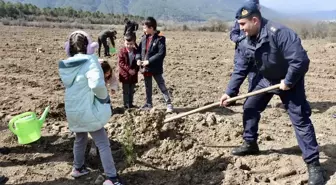 Sinop'un Durağan ilçesinde fidan dikim etkinliği düzenlendi