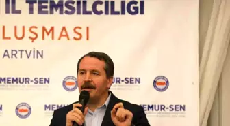 Memur-Sen Genel Başkanı Ali Yalçın: 'Dünyanın her yerinde sendikalar iktidarları protesto ederler, Türkiye'de tam tersi. Gittik CHP'nin önünde protesto ettik'