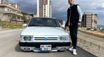 Kahramanmaraş'ta Tofaş Otomobilini BMW Parçalarıyla Modifiye Eden Vatandaş