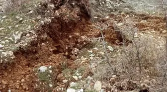 Şırnak-Hakkari kara yolunda çökme meydana geldi