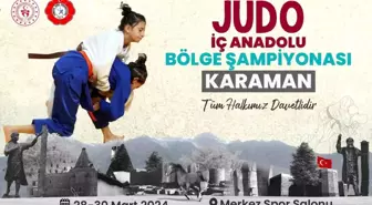 Judo İç Anadolu Bölge Şampiyonası Karaman'da yapılacak