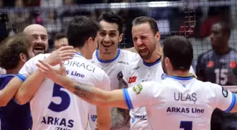 Arkas Spor Kupa Voley'de finale yükseldi