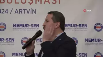 Memur-Sen Genel Başkanı Yalçın: 'Dünyanın her yerinde sendikalar iktidarları protesto ederler, Türkiye'de tam tersi'