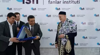 OMÜ Rektörü Yavuz Ünal'a Özbekistan'da fahri profesörlük unvanı verildi