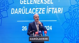 TBMM Başkanı Numan Kurtulmuş, Darülaceze İftar Programı'nda konuştu