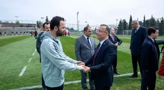 Gaziantep Valisi Kemal Çeber, Gaziantep Futbol Kulübü'nü ziyaret etti