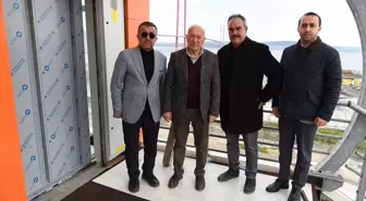Lapseki Devlet Hastanesi önündeki üst geçide asansör yapılacak