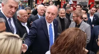 Muharrem İnce Yalova'da esnaf ziyaretinde bulundu