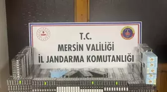 Mersin'de Sigara Kaçakçılığı Operasyonu: 2 Şüpheli Gözaltına Alındı